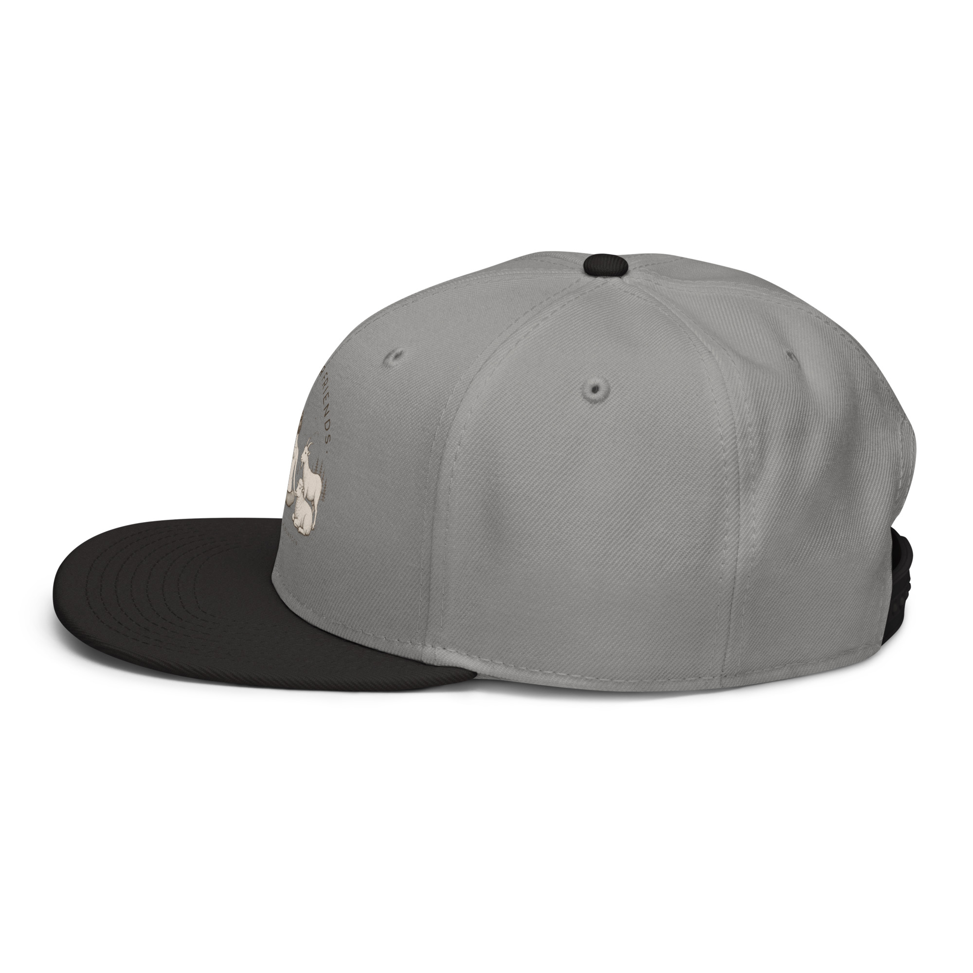 Yoga for Friends Snapback Cap – Trage Gutes. Bewege etwas. – Bild 10