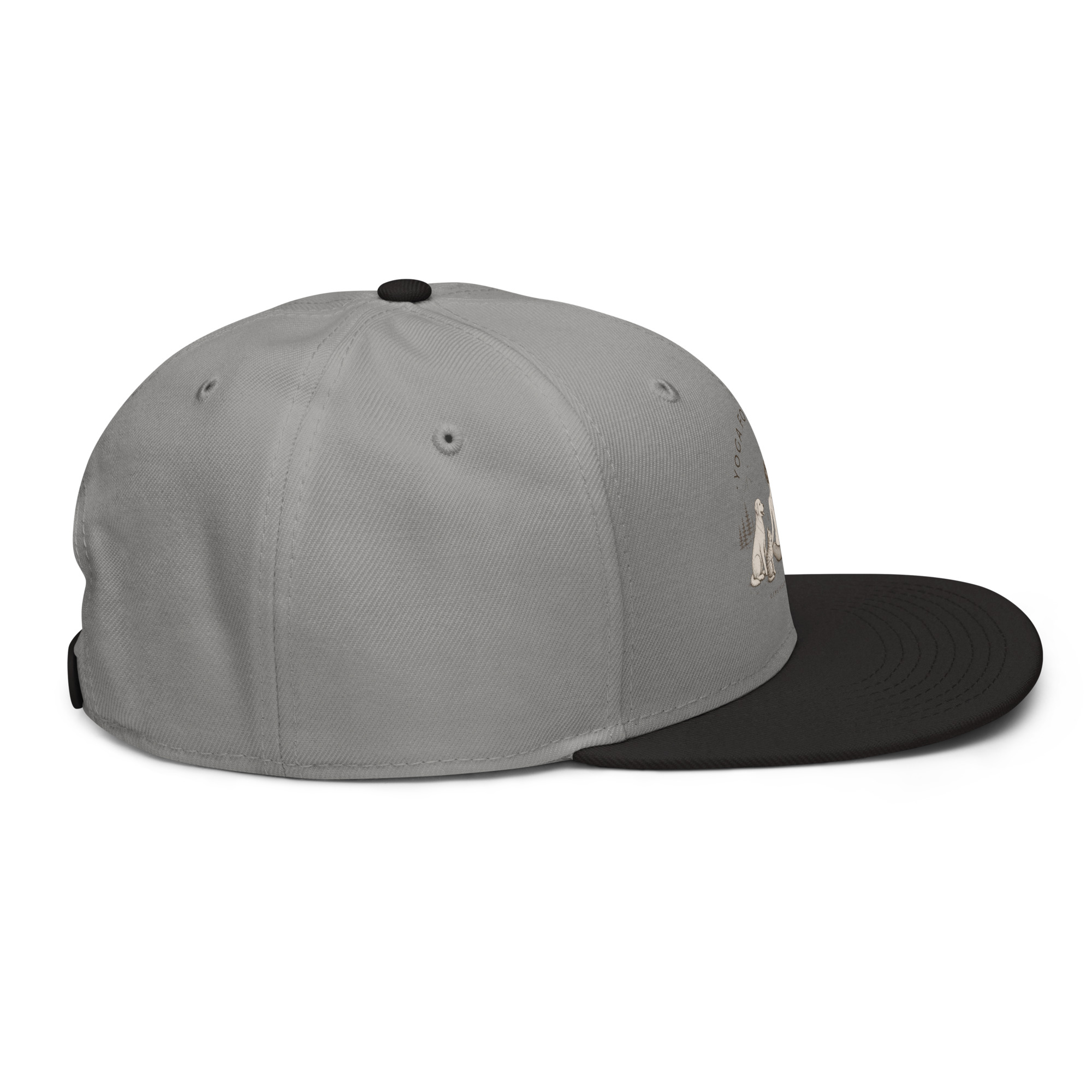 Yoga for Friends Snapback Cap – Trage Gutes. Bewege etwas. – Bild 14