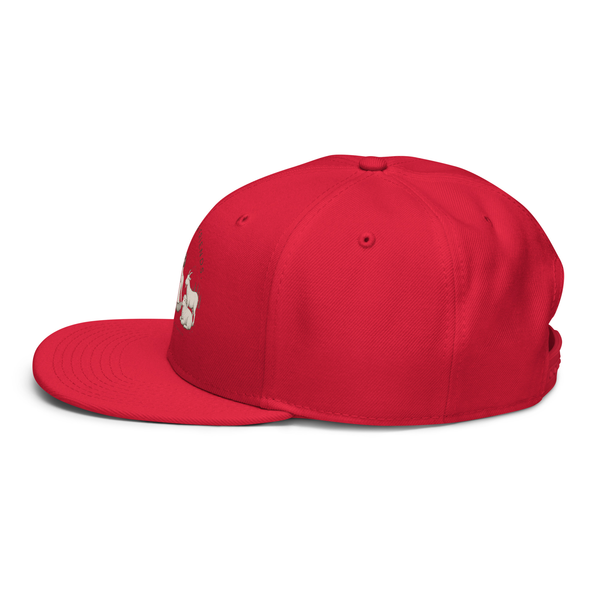 Yoga for Friends Snapback Cap – Trage Gutes. Bewege etwas. – Bild 9