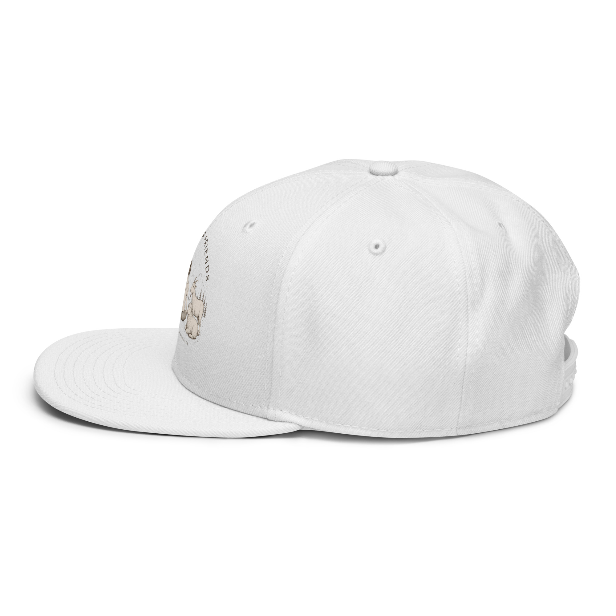 Yoga for Friends Snapback Cap – Trage Gutes. Bewege etwas. – Bild 12
