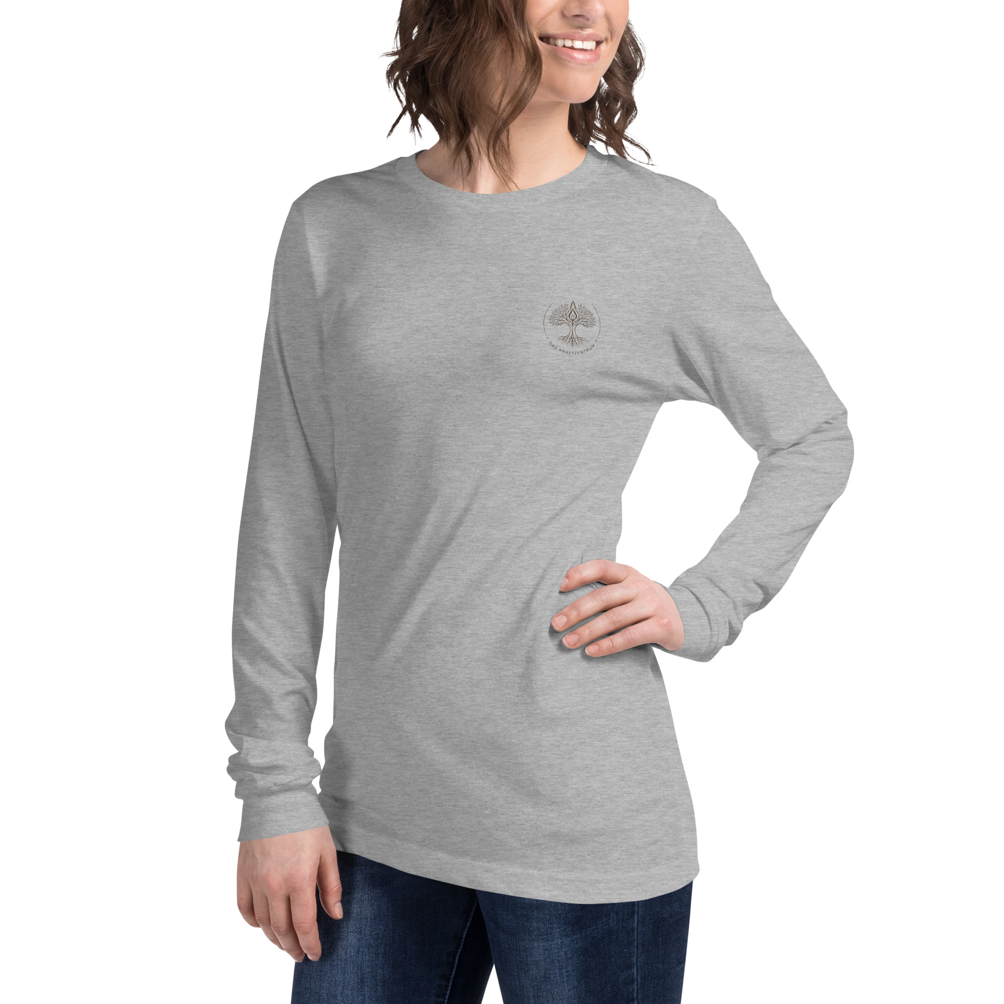 Yoga for Friends Langarmshirt – Trage Gutes. Bewege etwas. – Bild 8