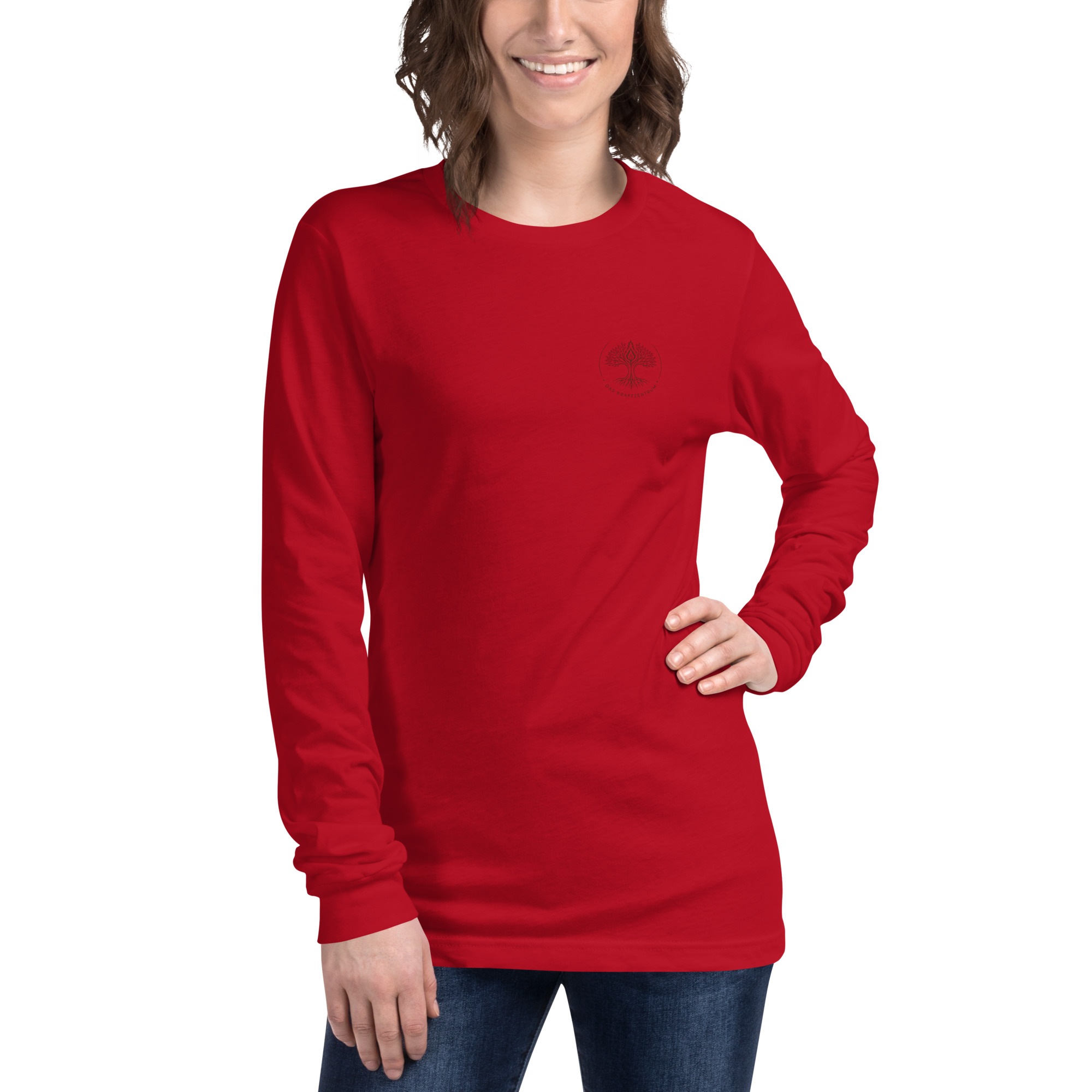 Yoga for Friends Langarmshirt – Trage Gutes. Bewege etwas. – Bild 2