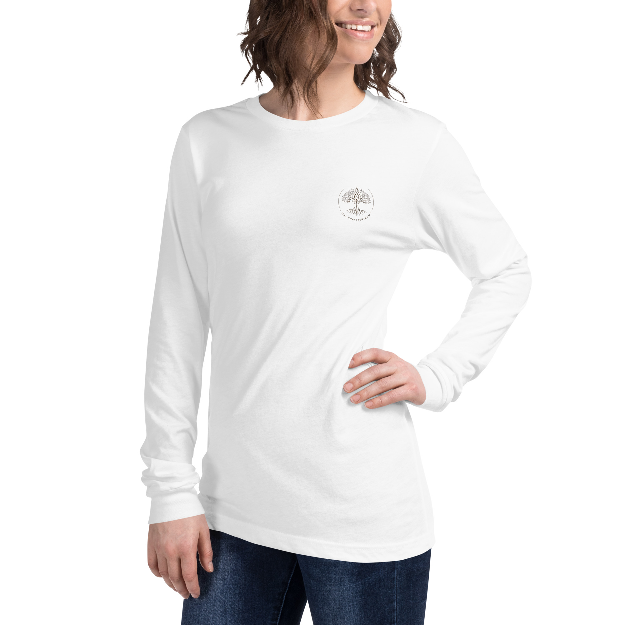 Yoga for Friends Langarmshirt – Trage Gutes. Bewege etwas. – Bild 10
