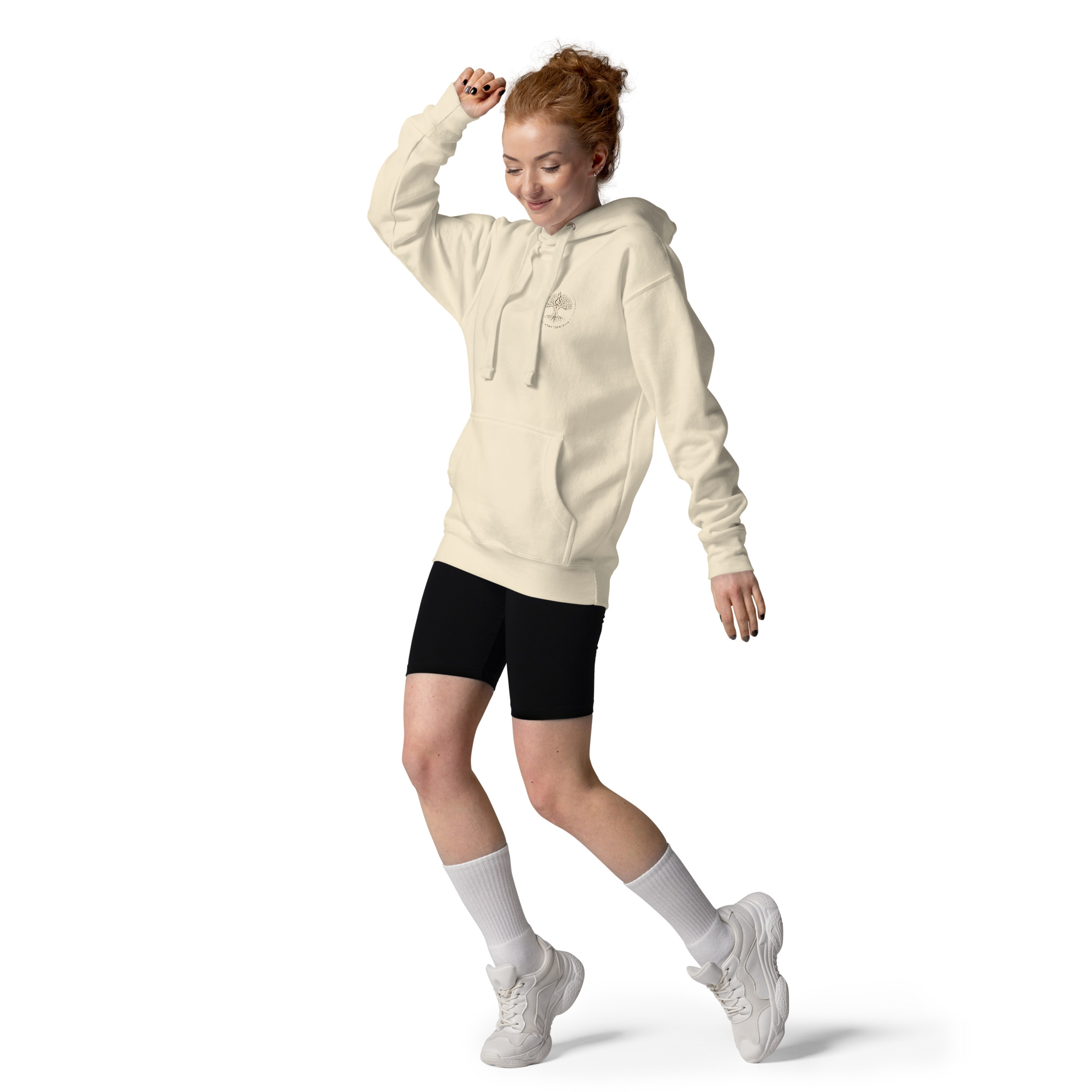 Yoga for Friends Hoodie – Trage Gutes. Bewege etwas. – Bild 11
