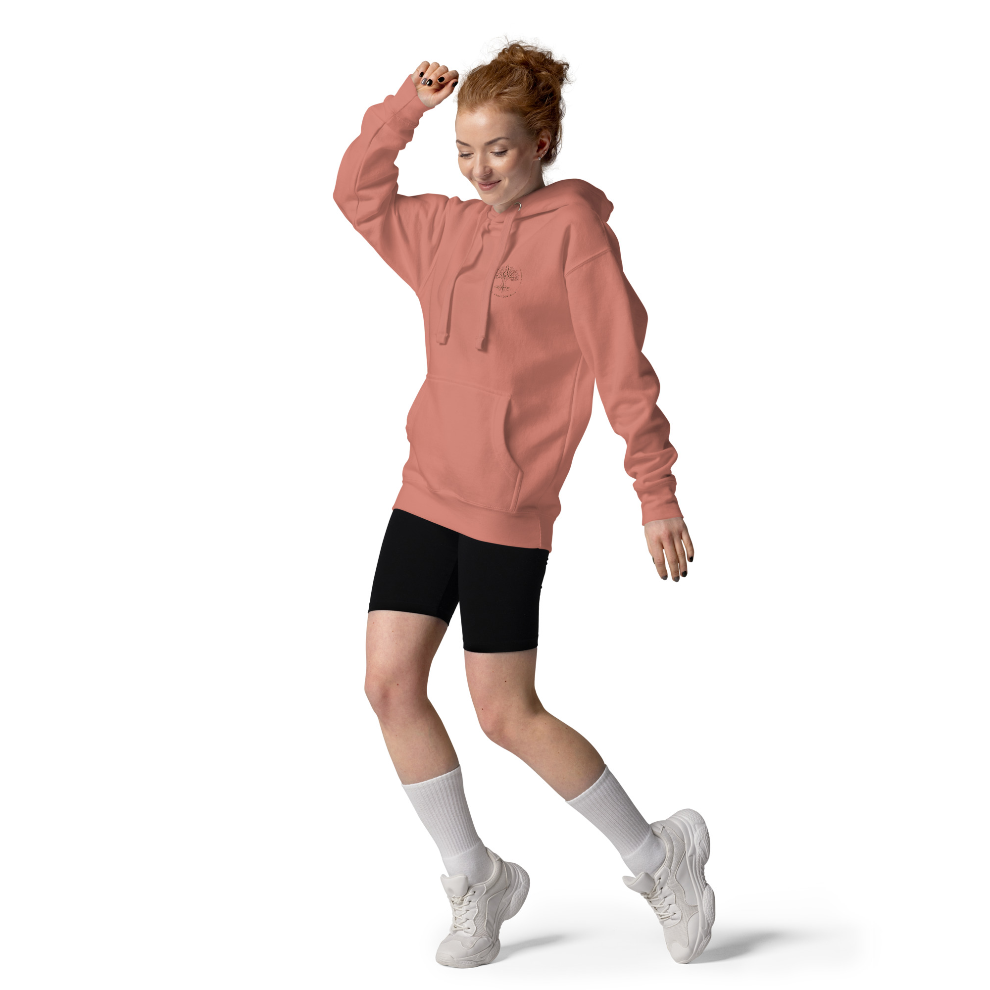 Yoga for Friends Hoodie – Trage Gutes. Bewege etwas. – Bild 2