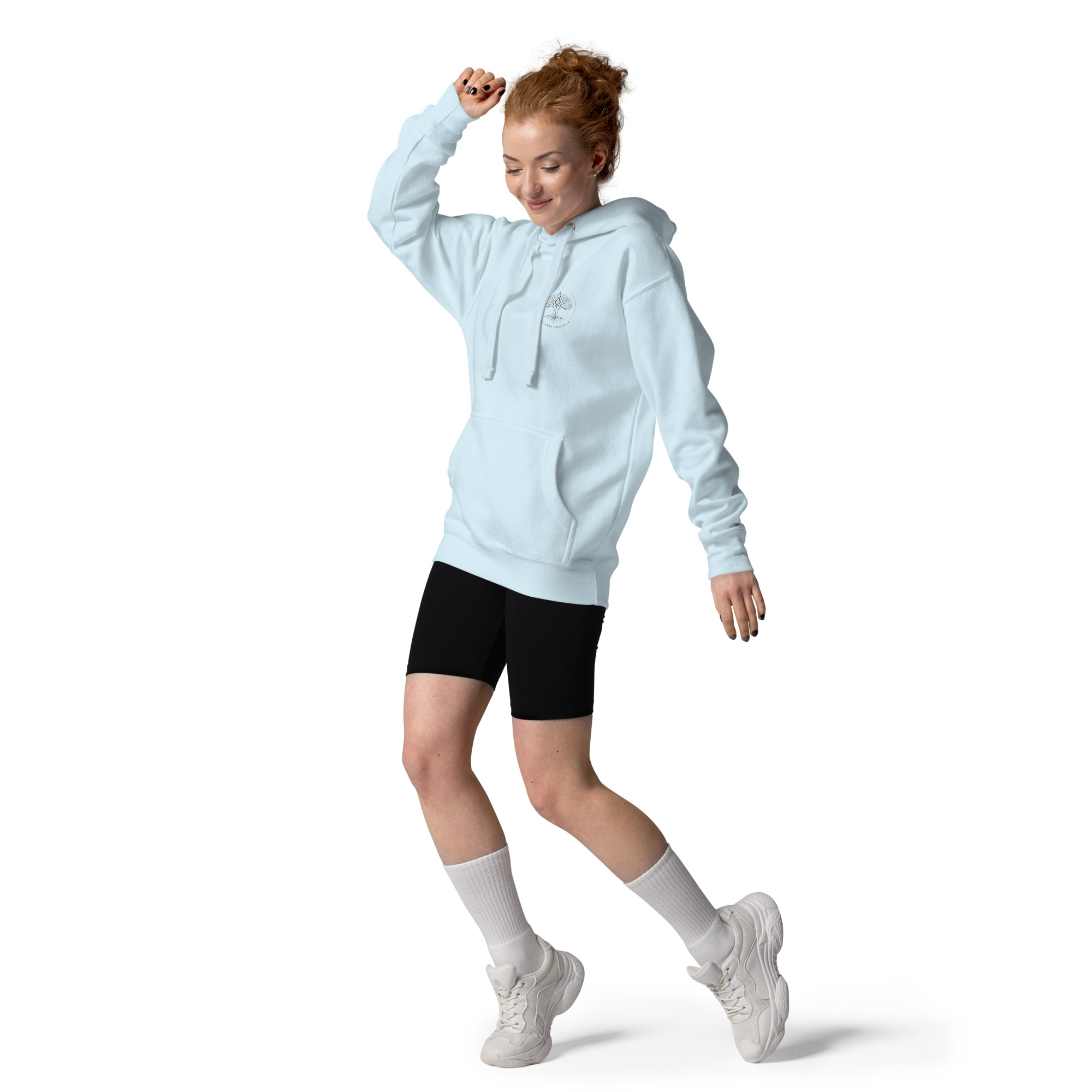 Yoga for Friends Hoodie – Trage Gutes. Bewege etwas. – Bild 9