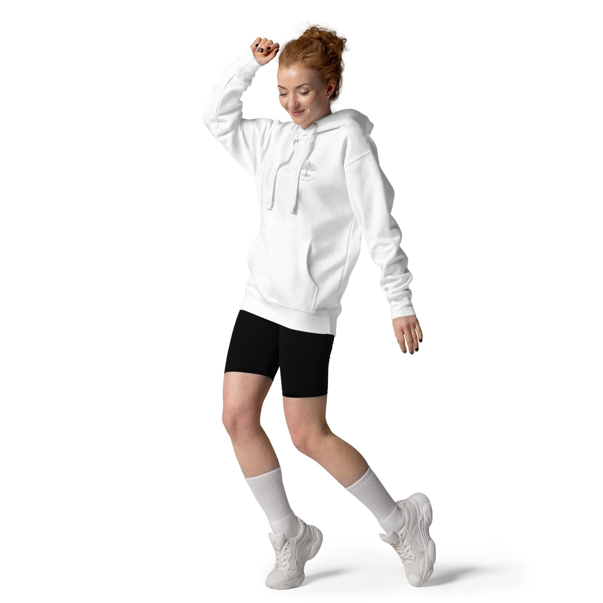 Yoga for Friends Hoodie – Trage Gutes. Bewege etwas. – Bild 13