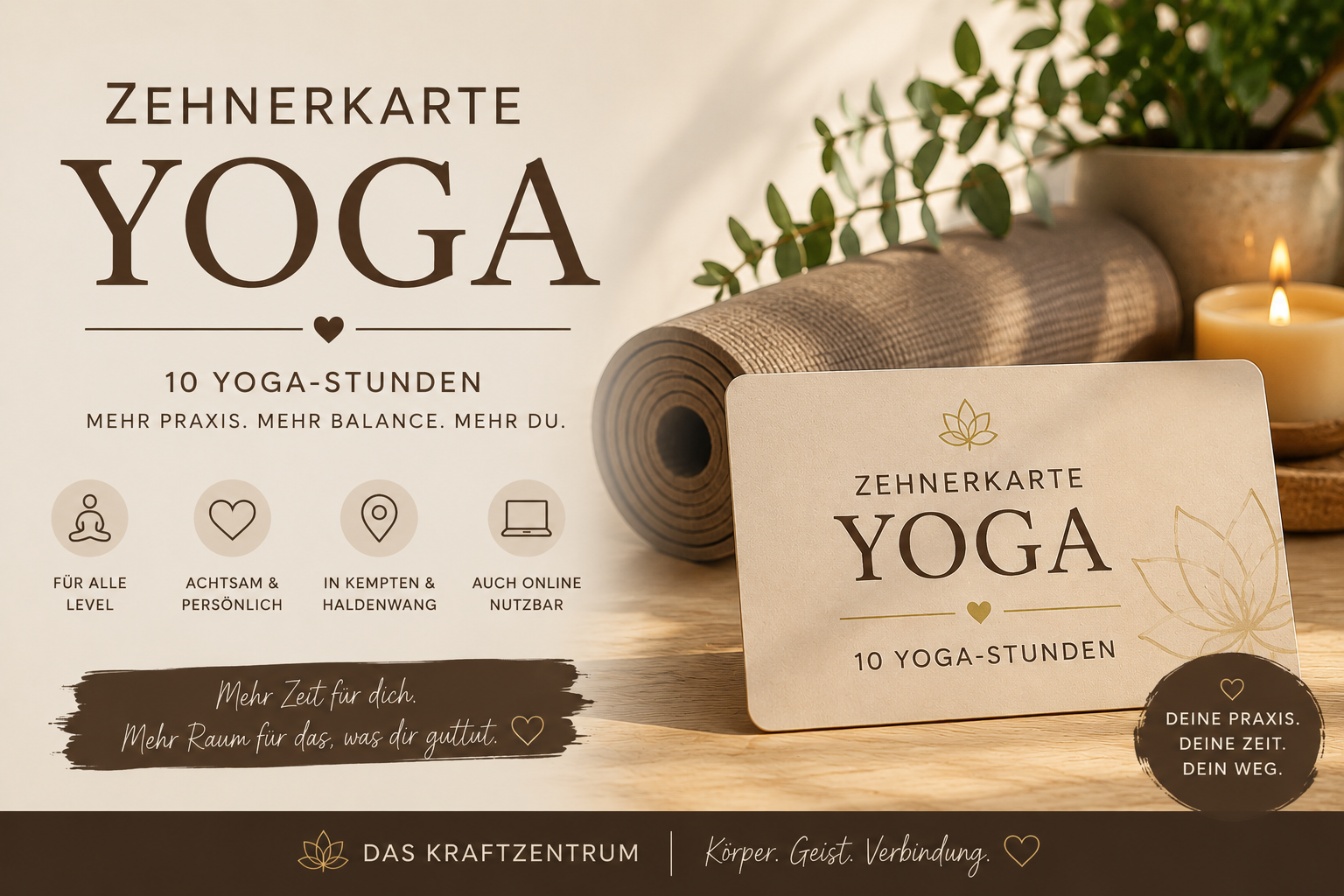 Yoga 5er Karte
