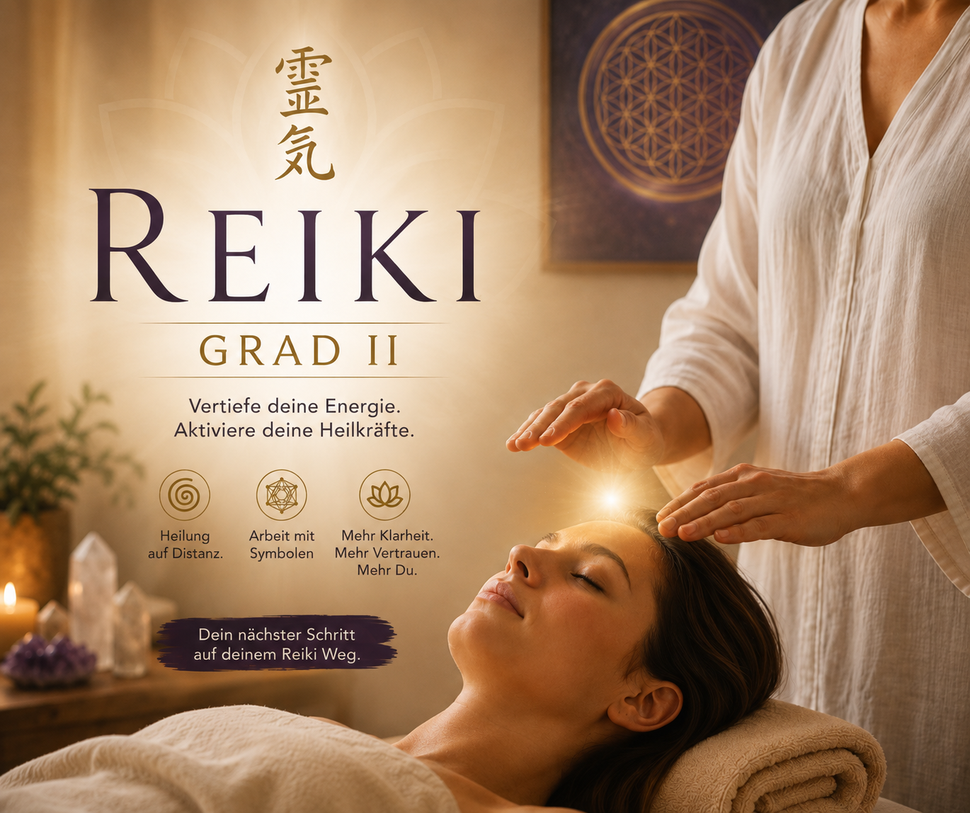 Reiki Ausbildung – Reiki Grad 2