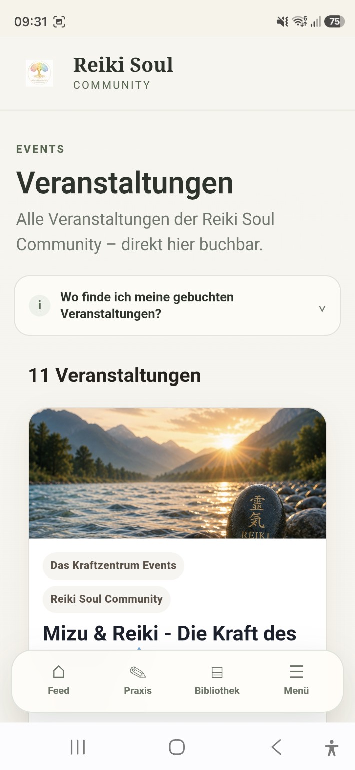 Community Veranstaltungen