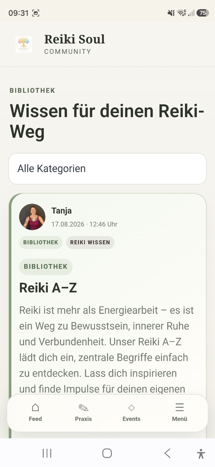 Reiki Bibliothek