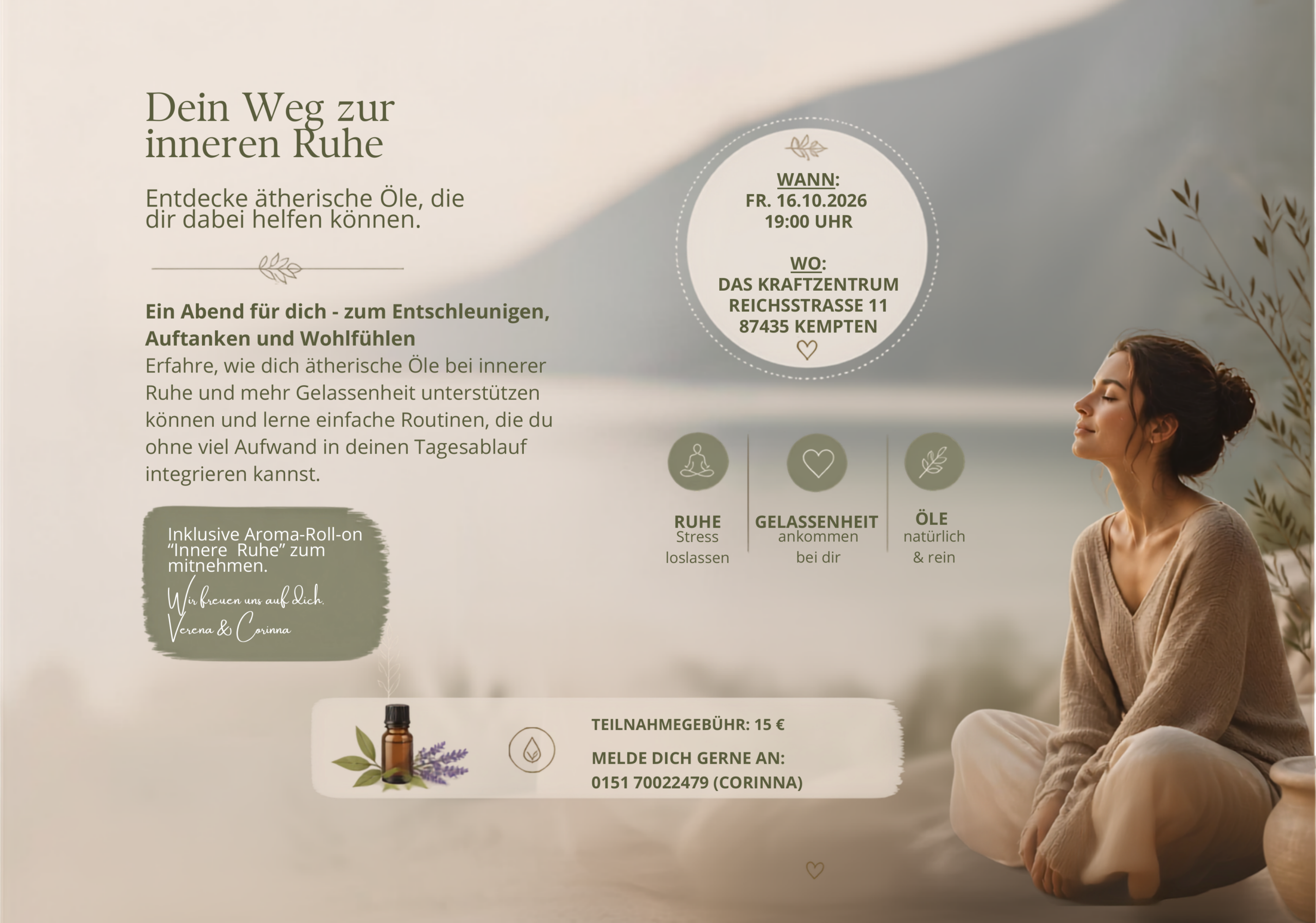Dein Weg zur inneren Ruhe mit ätherischen Ölen