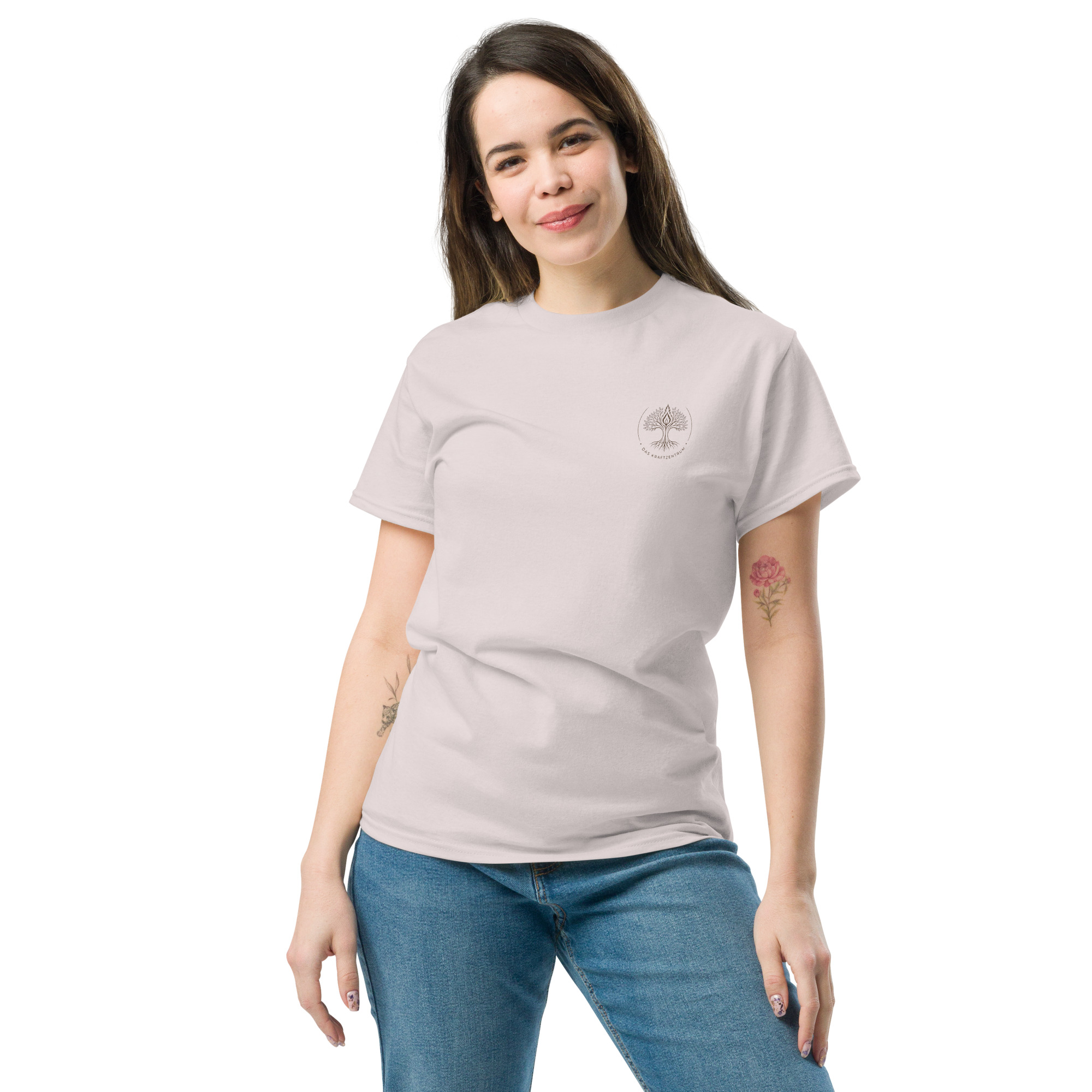 Yoga for Friends T-Shirt – Trage Gutes. Bewege etwas. – Bild 8