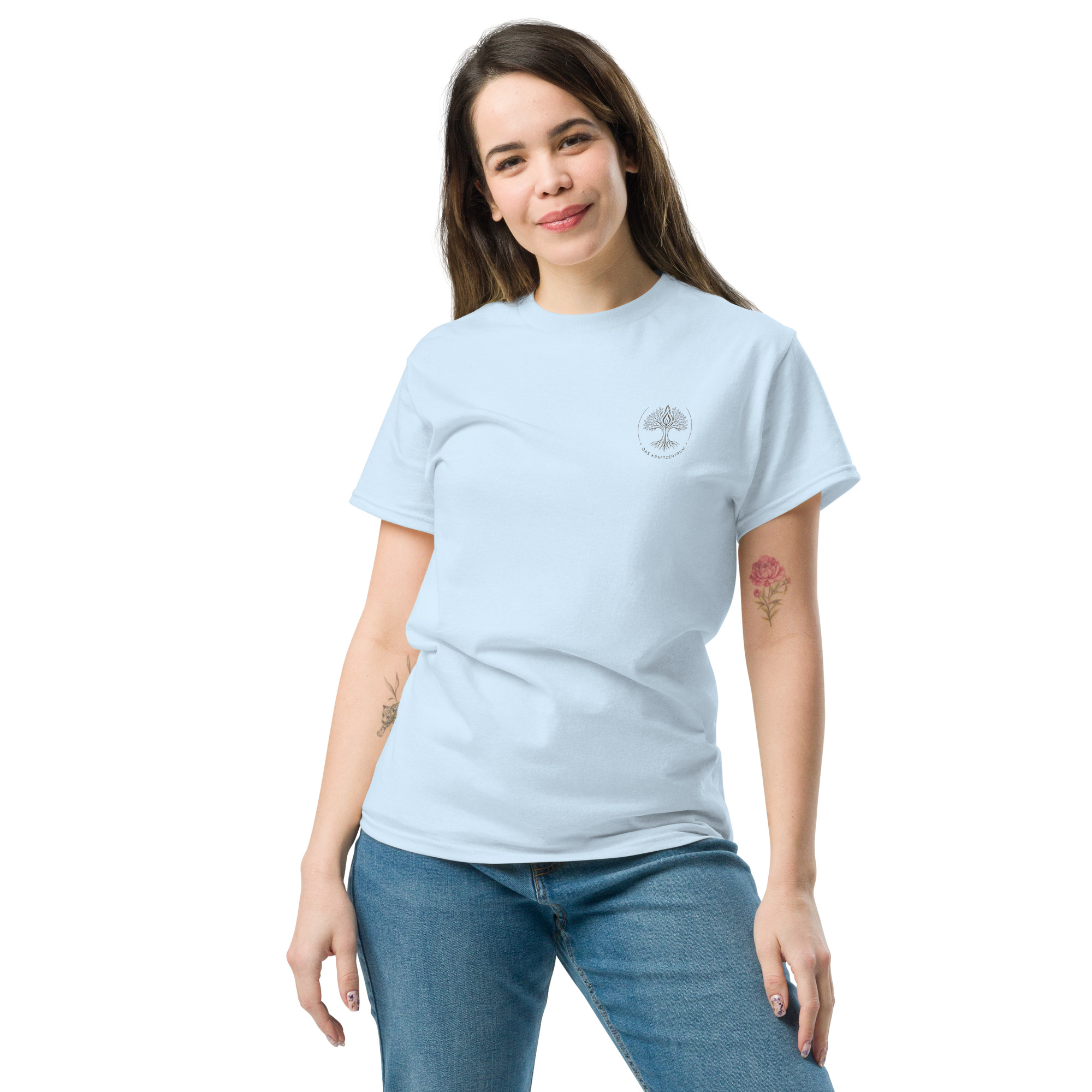 Yoga for Friends T-Shirt – Trage Gutes. Bewege etwas. – Bild 9
