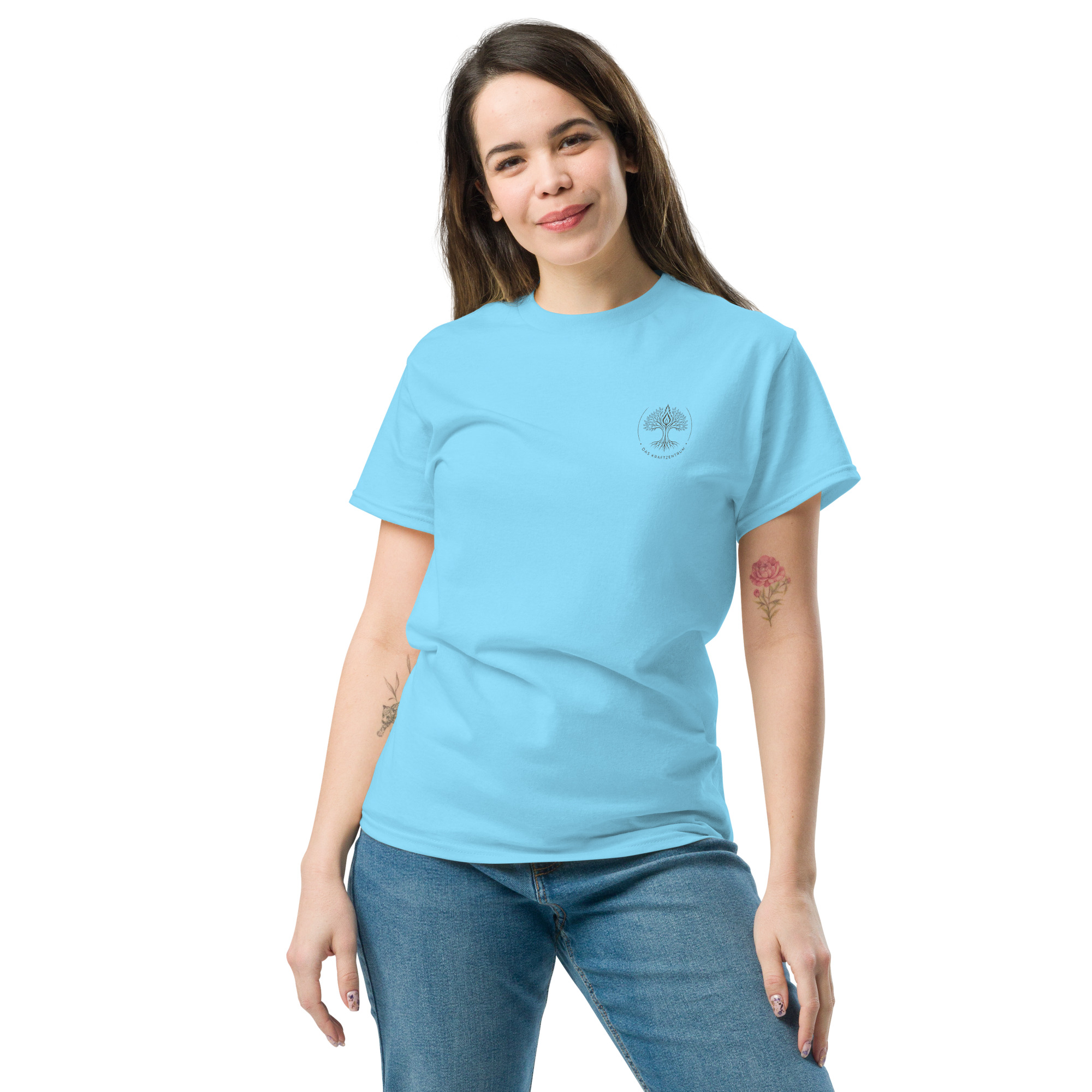 Yoga for Friends T-Shirt – Trage Gutes. Bewege etwas. – Bild 3