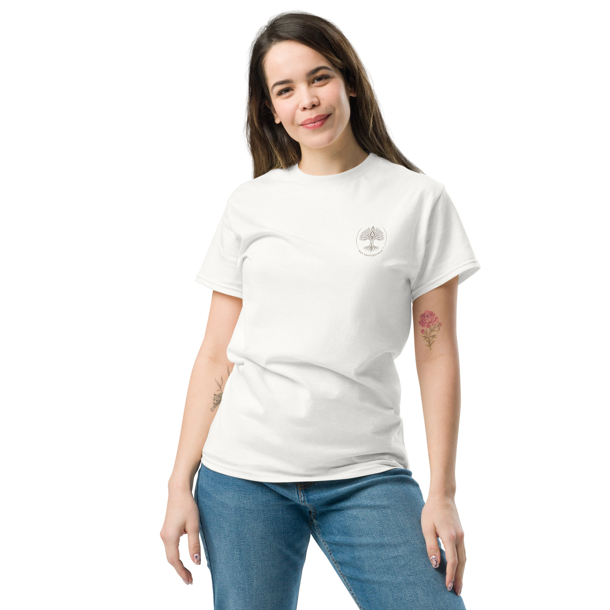Yoga for Friends T-Shirt – Trage Gutes. Bewege etwas. – Bild 12